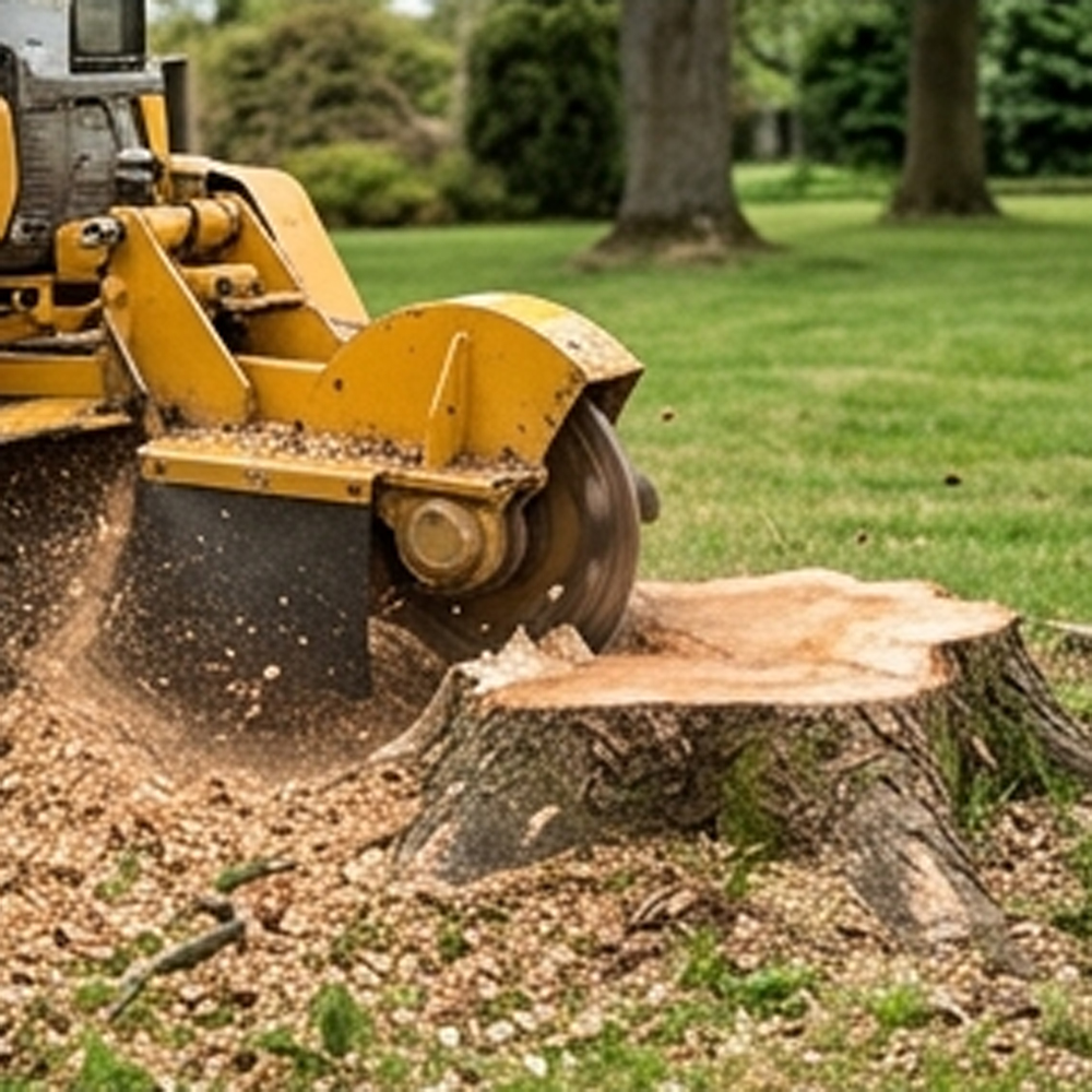 Stump grinding